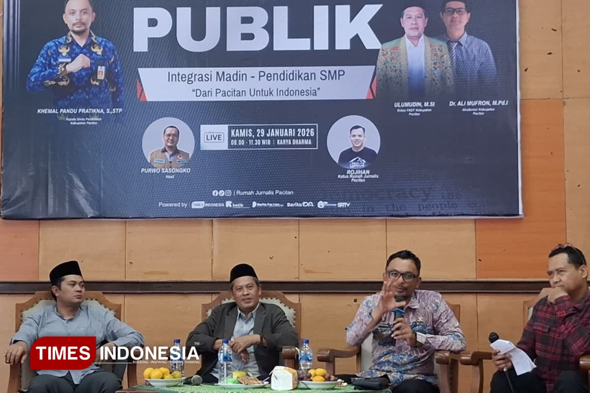Isi Materi Diskusi Publik, Kadindik Pacitan: Integrasi Madin di Sekolah, Jawaban Karakter Anak