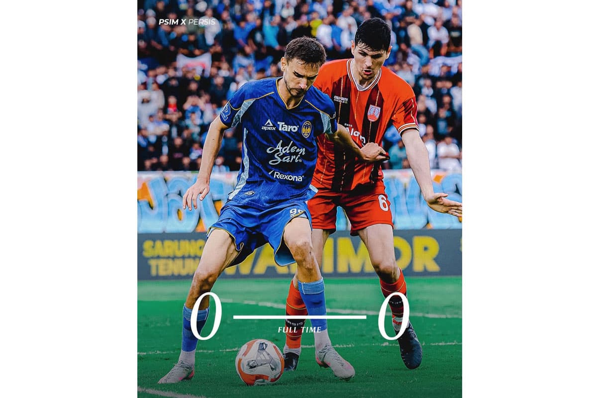 Skor Kacamata Warnai Derby Mataram PSIM Yogyakarta vs Persis Solo